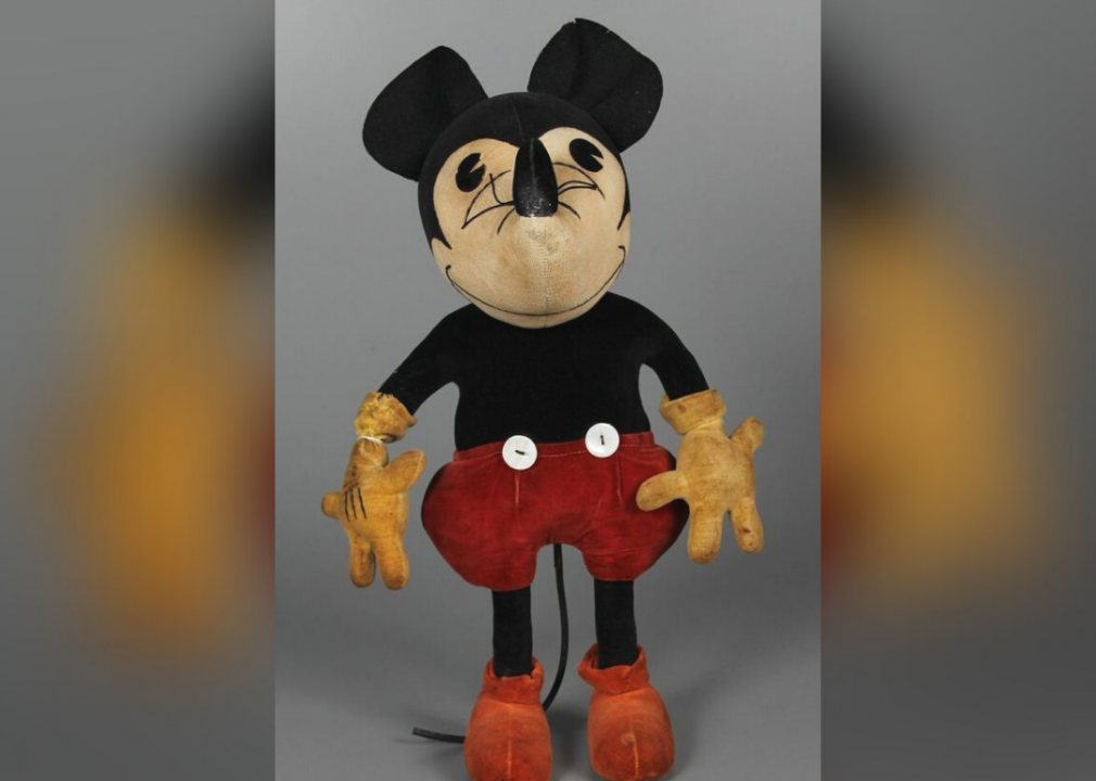 1930: Mickey Mouse doll